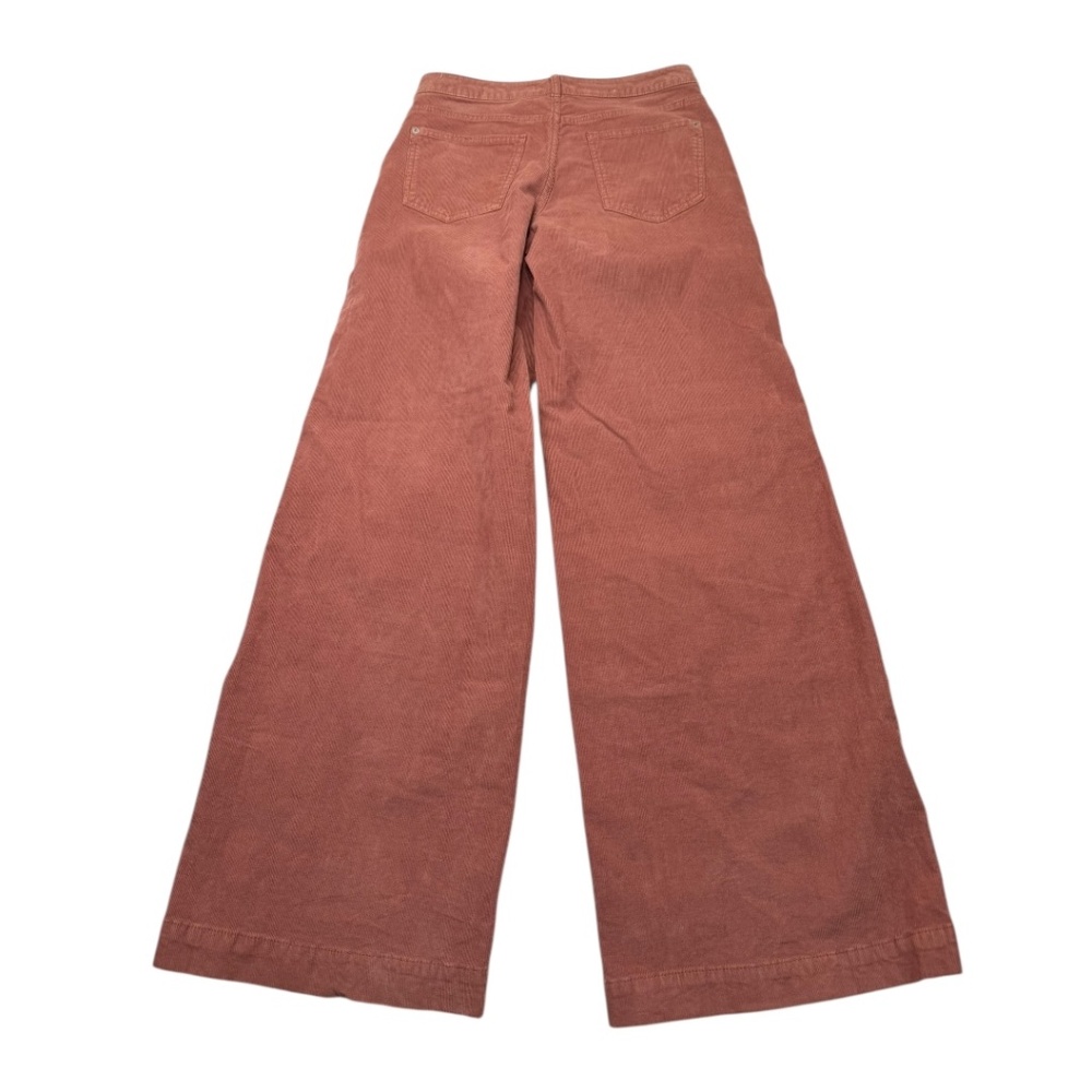 Anthropologie Pilcro The Gwen Wide Leg Pants in Rust - Picture 4 of 13